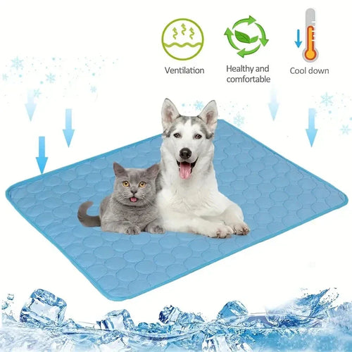 Pet Cooling Mat & Self-Cooling Bed