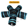 Foldable Cat Play Tunnel | Crinkle Tube for Indoor Cats