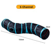Foldable Cat Play Tunnel | Crinkle Tube for Indoor Cats