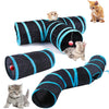 Foldable Cat Play Tunnel | Crinkle Tube for Indoor Cats