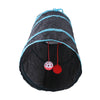 Foldable Cat Play Tunnel | Crinkle Tube for Indoor Cats