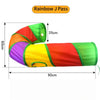 Foldable Cat Play Tunnel | Crinkle Tube for Indoor Cats