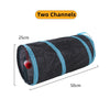 Foldable Cat Play Tunnel | Crinkle Tube for Indoor Cats