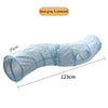 Foldable Cat Play Tunnel | Crinkle Tube for Indoor Cats