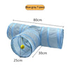 Foldable Cat Play Tunnel | Crinkle Tube for Indoor Cats