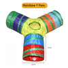 Foldable Cat Play Tunnel | Crinkle Tube for Indoor Cats